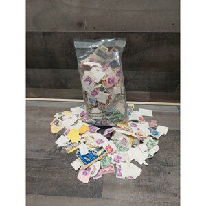 Vintage Worldwide Stamp Collection 1lb Variety Various Used/Unused Stamps